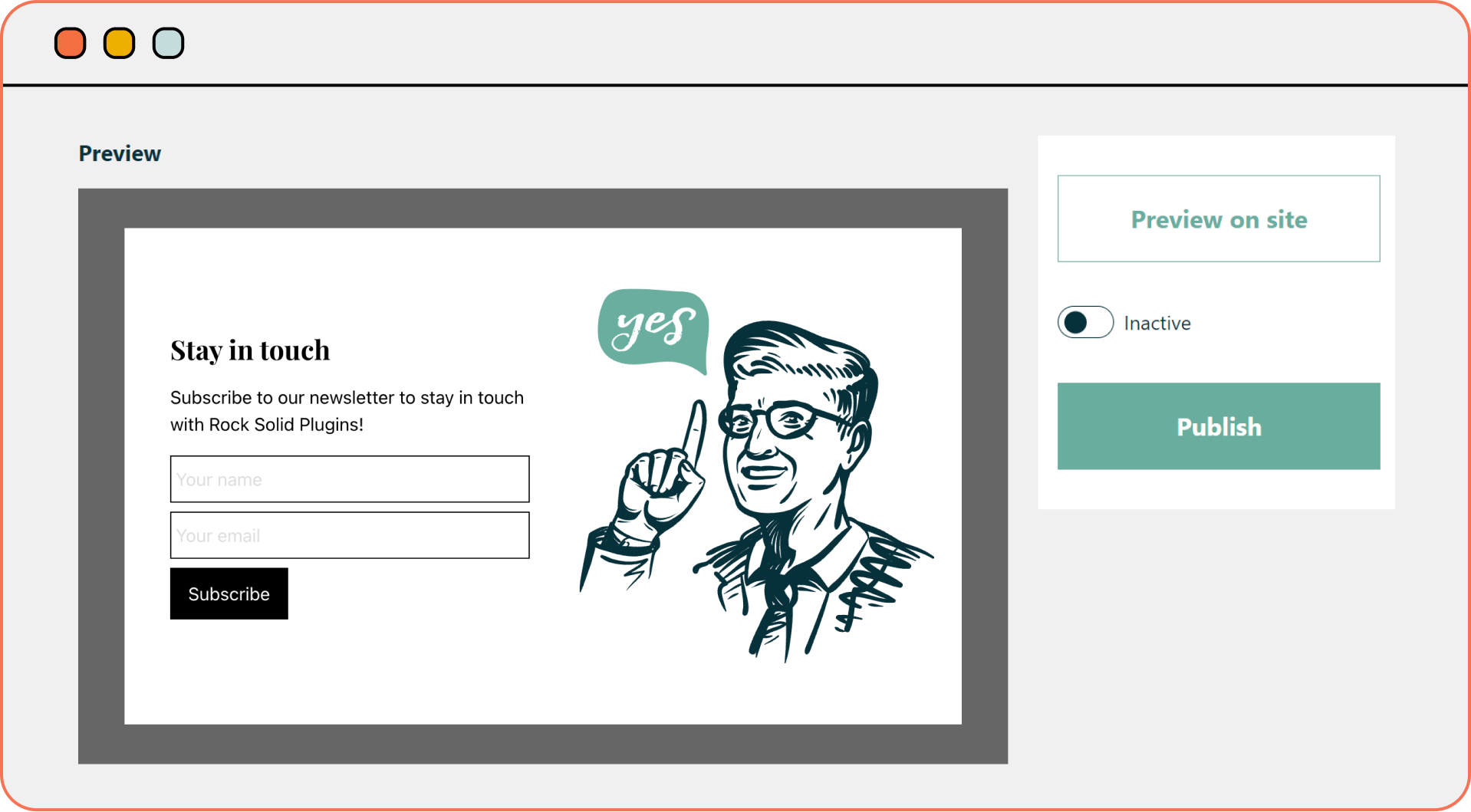 Popup creator WordPress, WordPress popup for email signup, Sale offer popup WordPress, Notice popup plugin WordPress, Targeted popup WordPress plugin, Easy Popups WordPress, Multiple popups WordPress, Stylish popup plugin, Customizable popup plugin WordPress, Rocksolid Plugins Easy Popups